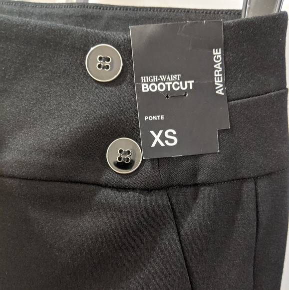 NY&Co 7th Ave High-Waist Bootcut Pants XS Average - Picture 6 of 14